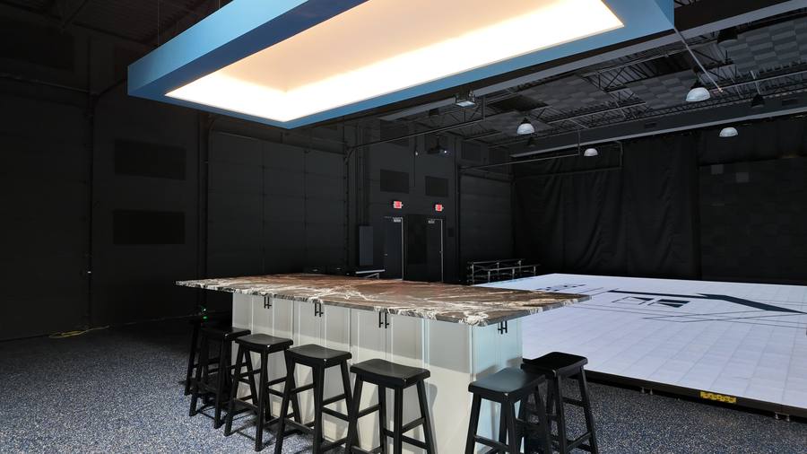 Bar-height seating