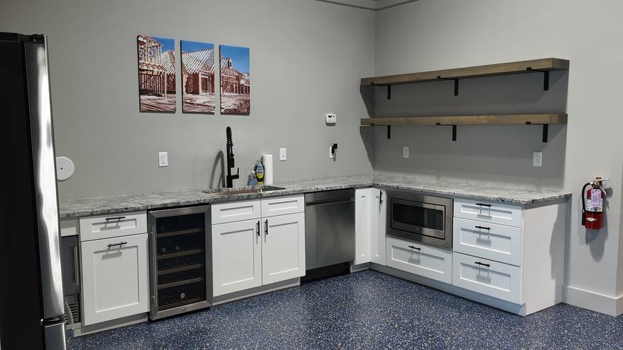 Kitchenette for catering