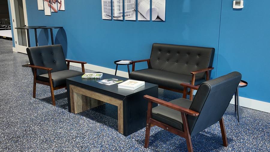 Lounge area