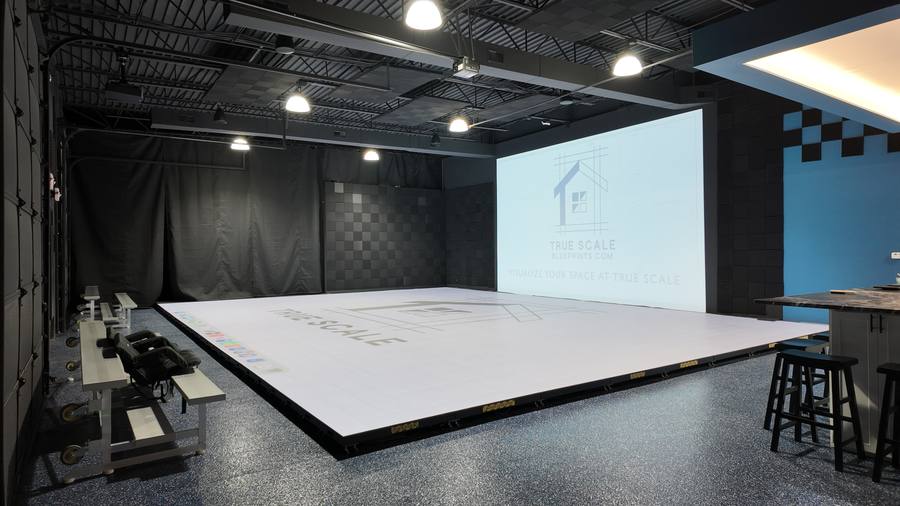 Overview of the True Scale USA event room
