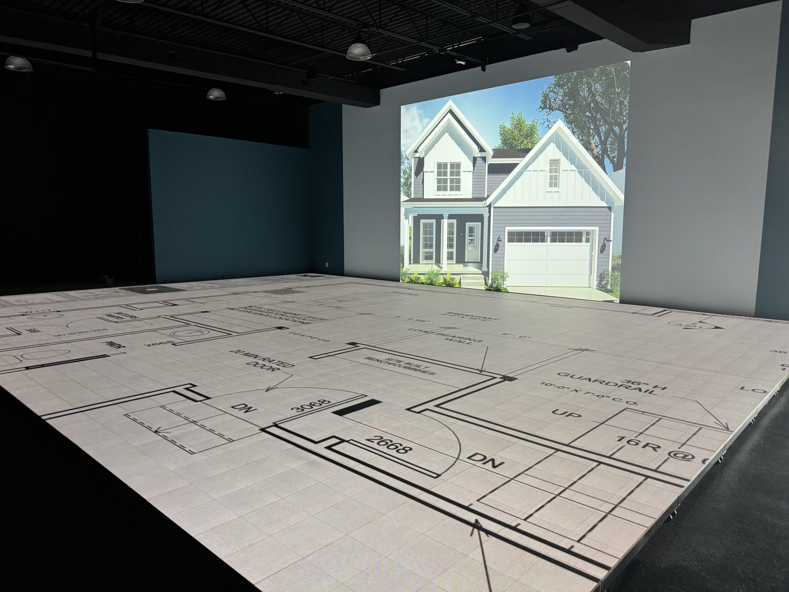 TSB floor and screen